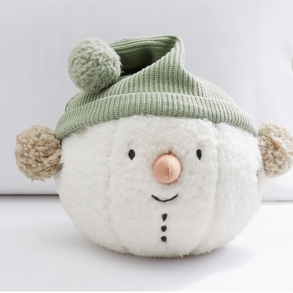 COPY - Pottery Barn Kids Sutton Snowman Pillow